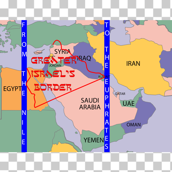 Atlas,border,Israel,line,map,world,Ecoregion,Eretz,Greater Israel,svg,freesvgorg
