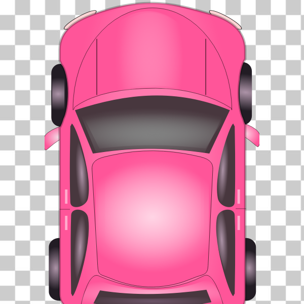 car,clip art,clipart,color,pink,roof,street,top,top view,vehicle,top view car,svg,freesvgorg