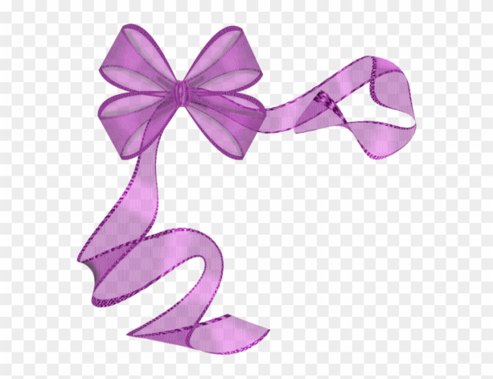 purple ribbon border