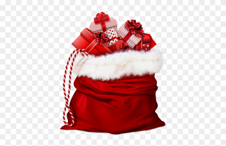 Christmas santa purse tote - Gem