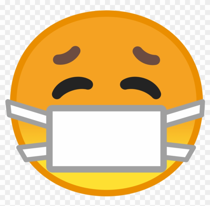 Face With Medical Mask Icon - Emoji Enfermo - PNG - Free transparent image