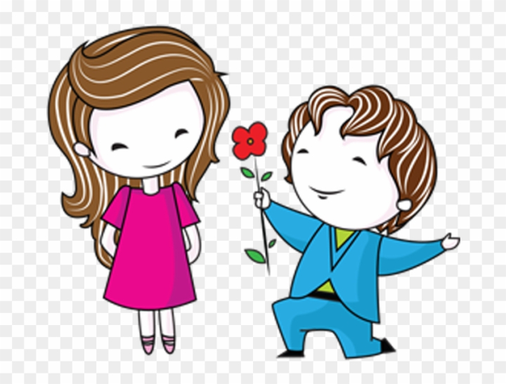 Free: Bible Love Couple Drawing Marriage - Love Couple Cartoon Png -  