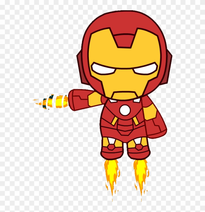 Free: Iron Man Superhero Cartoon - Iron Man Animado Png 