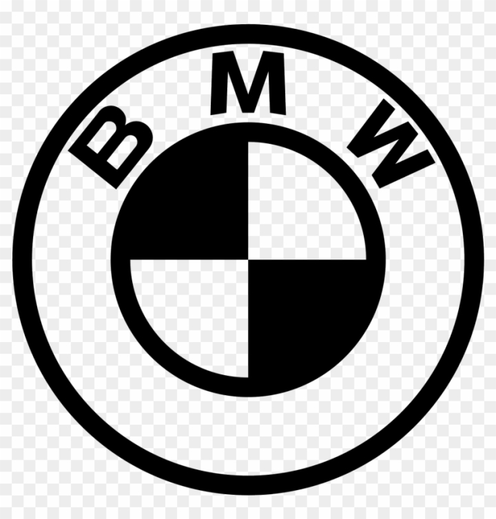 White BMW Logo