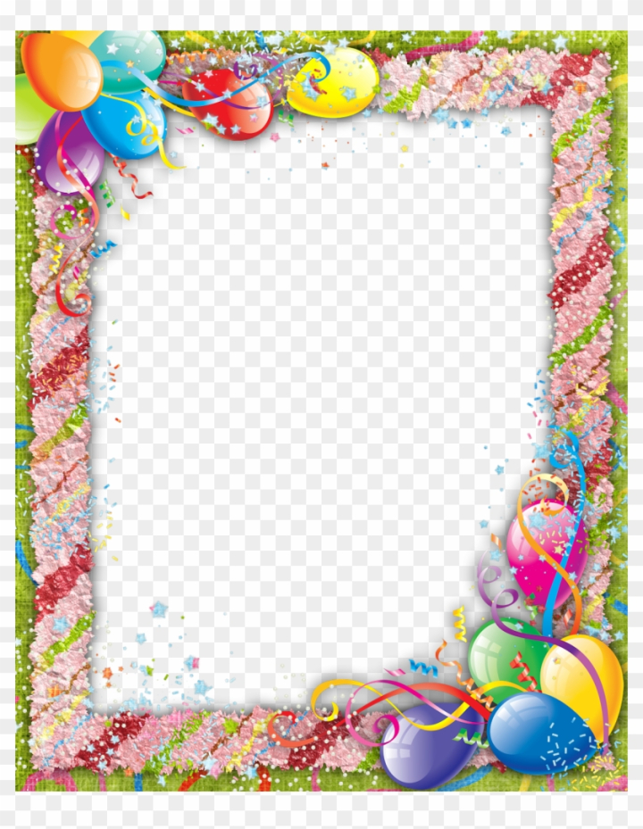 Free: Transparent Birthday Png Frame - Birthday Frame Png 