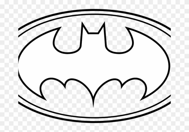 Free: Batman Symbol Drawing Spiderman Symbol Drawing At Getdrawings - Batman  Logo Colouring Pages 