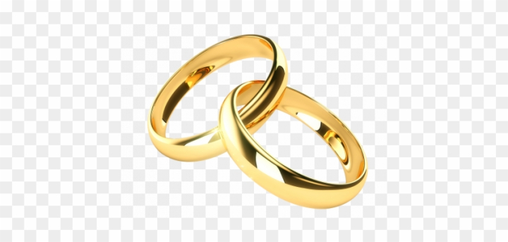 Gold Wedding Rings PNG Images | PSD Free Download - Pikbest