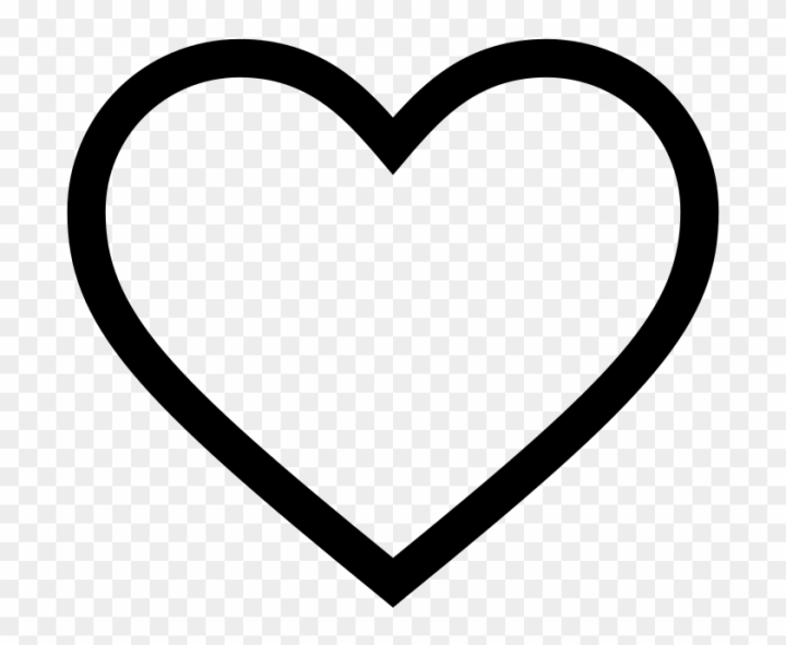 Free: File - Ei-heart - Svg - Love Heart Outline Tattoo 