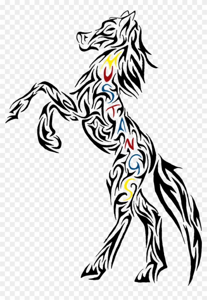 Horse Tribal Art SVG, Horse Tattoo, Tribal Art, Svg Png Dxf Eps - Etsy