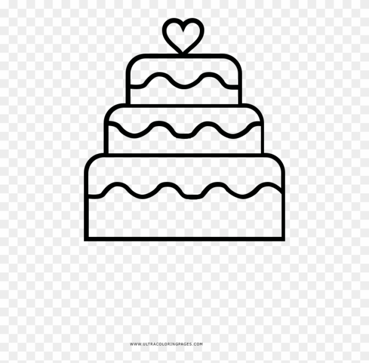 Birthday Cake Coloring Pages - ColoringAll