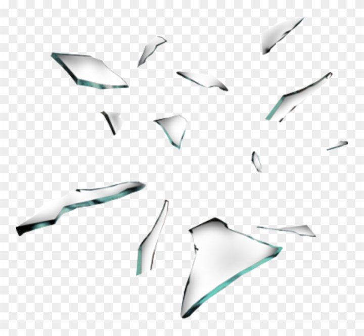 Free: Cracked Glass Transparent Transparent Background - Broken