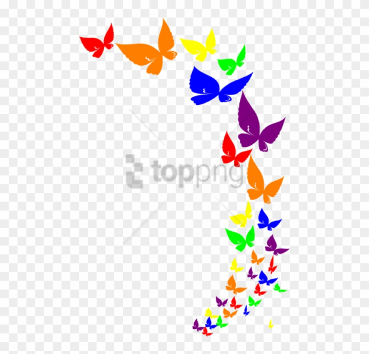 butterfly border clip art