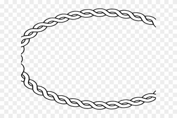 rope oval border