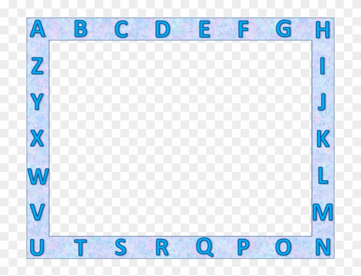 alphabet border clip art