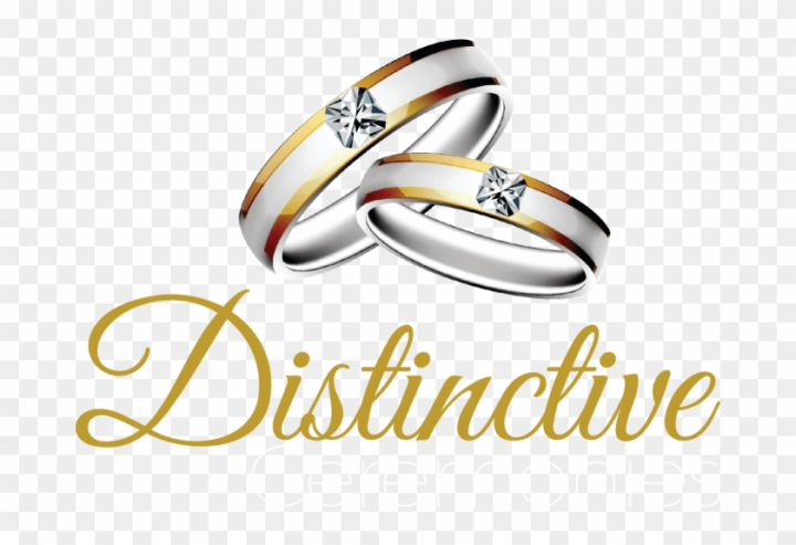 Rings with diamonds icons Royalty Free Vector Image