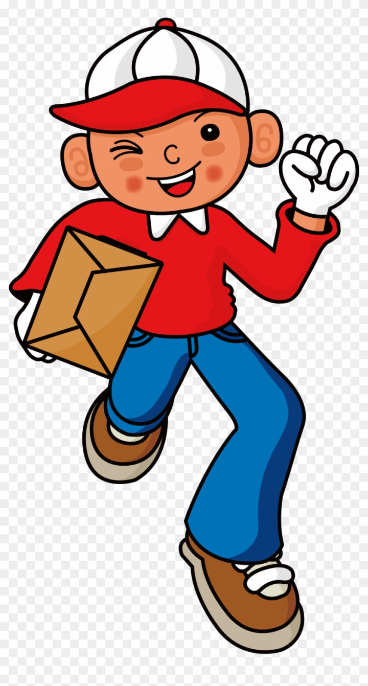 Design a Delivery Boy Cartoon logo | Freelancer