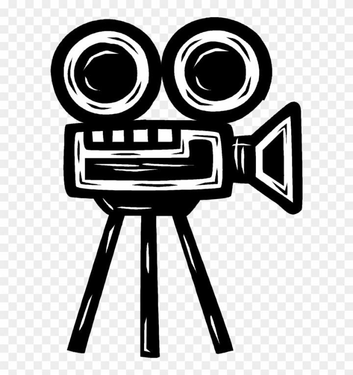Free: Movie Camera Drawing At Getdrawings - Old Film Projector Png