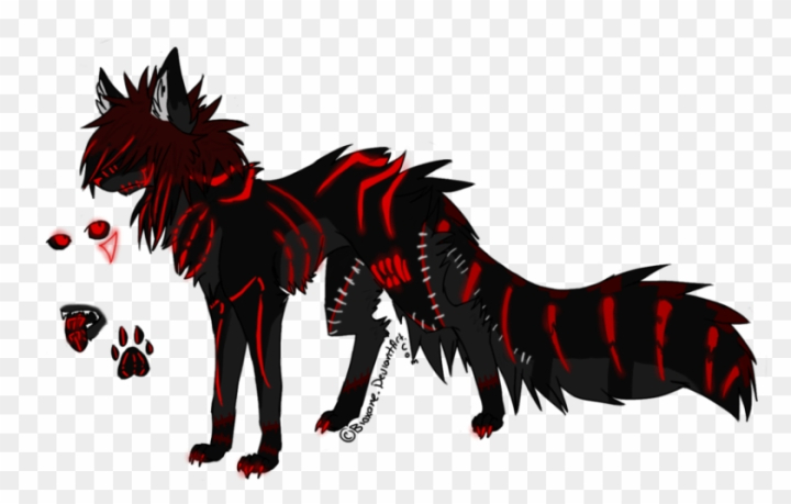 Discover 74+ black anime wolf latest - in.cdgdbentre