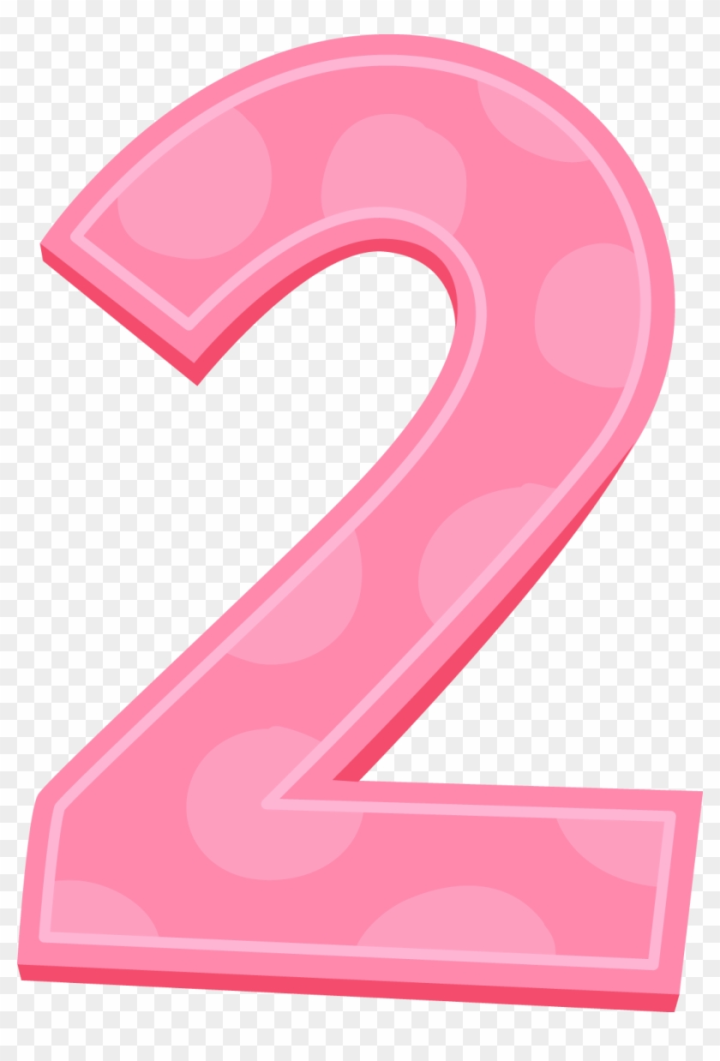 birthday number 1 pink png