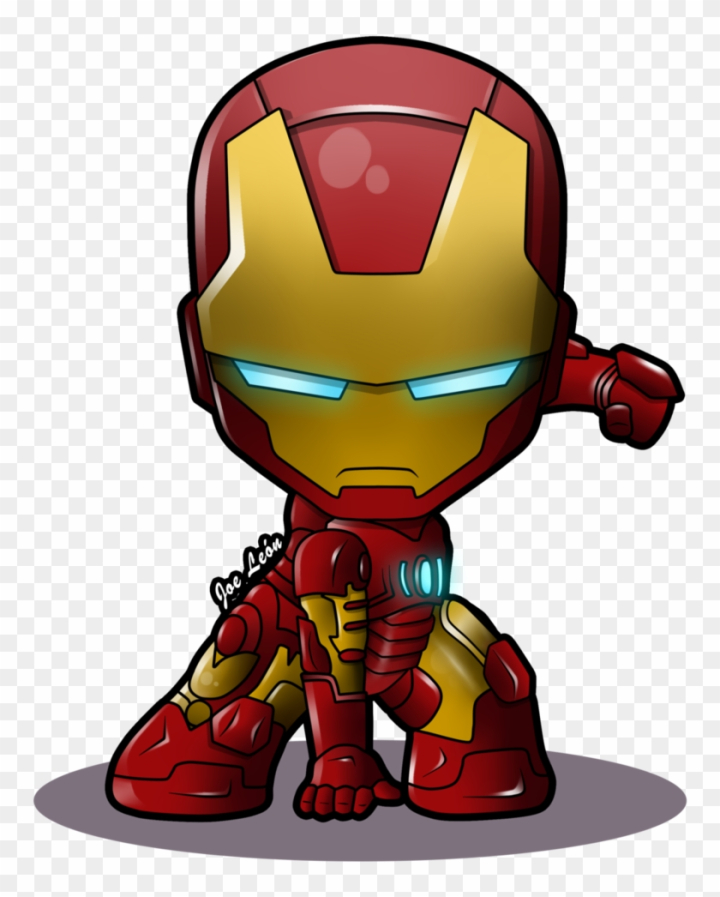 iron man cartoon cute