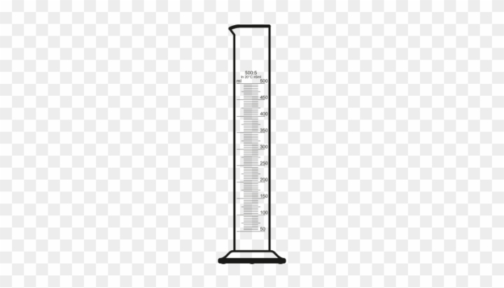 Free: Graduated Cylinder Clipart - 10 Ml Graduated Cylinder Png 