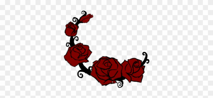 red rose vine clip art