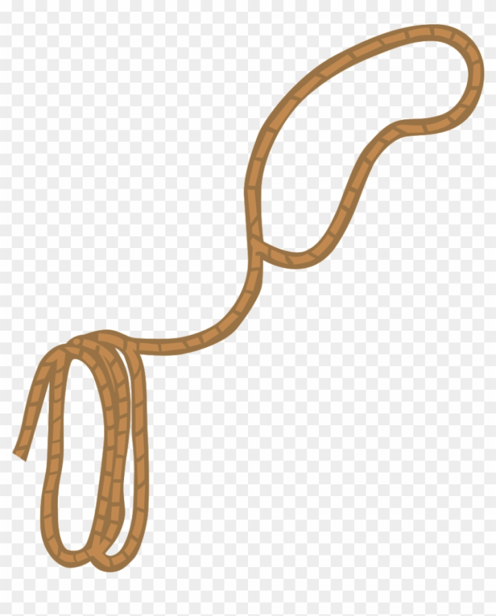 Free: Lasso Cowboy Western Clip Art - Cowboy Rope Clipart 