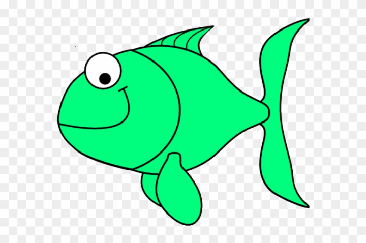 Free: Green Fish Clip Art - Green Fish Clipart 
