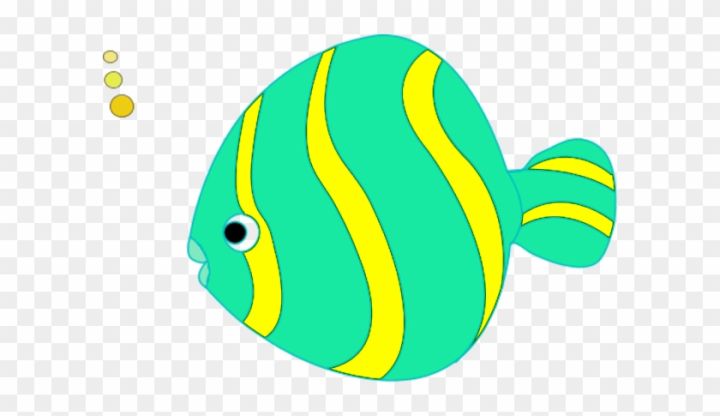 Free: Transparent Fish Clipart - Coral Reef Fish 