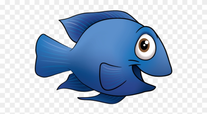 Free: Blue Fish Clip Art - Blue Fish Clipart 
