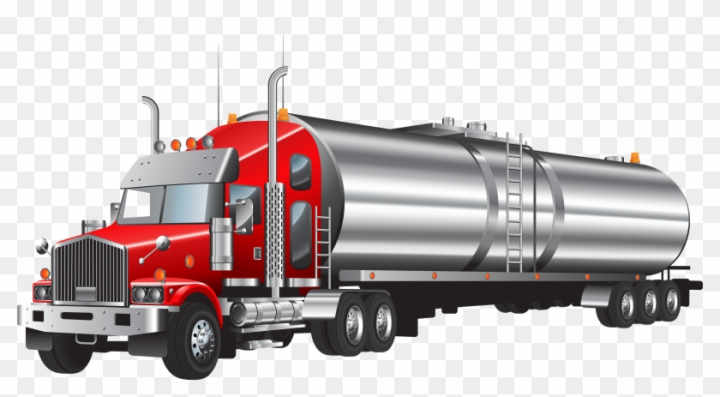 Free: Tank Truck Png Clipart - Tanker Truck Png 