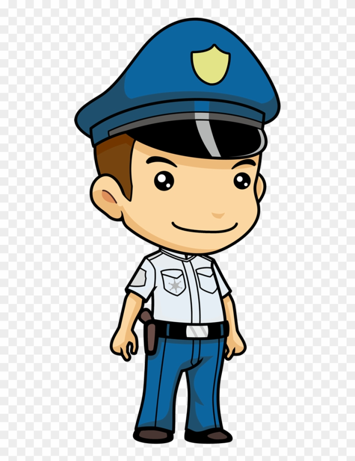 Free: Clipart Info - Police Officer Cartoon Png 