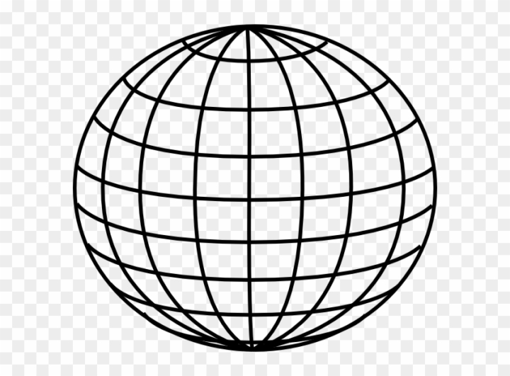 globe grid clipart