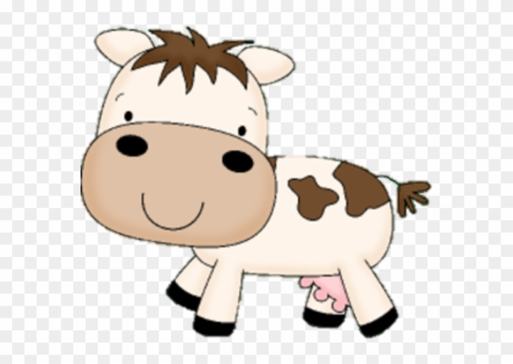 cute baby cow clipart