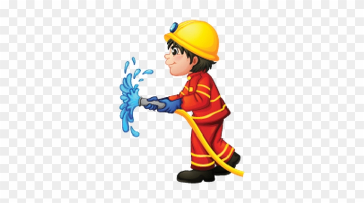 Free: Fireman Firefighter Cartoon Fire Fighter Clip Art - Firemen Clipart -  