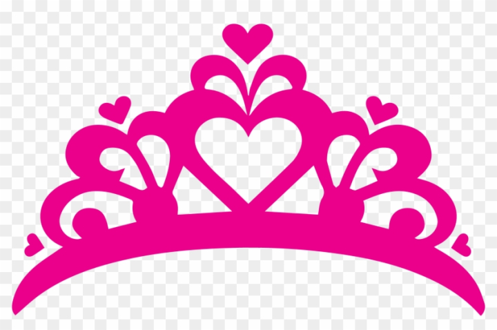 simple princess crown silhouette