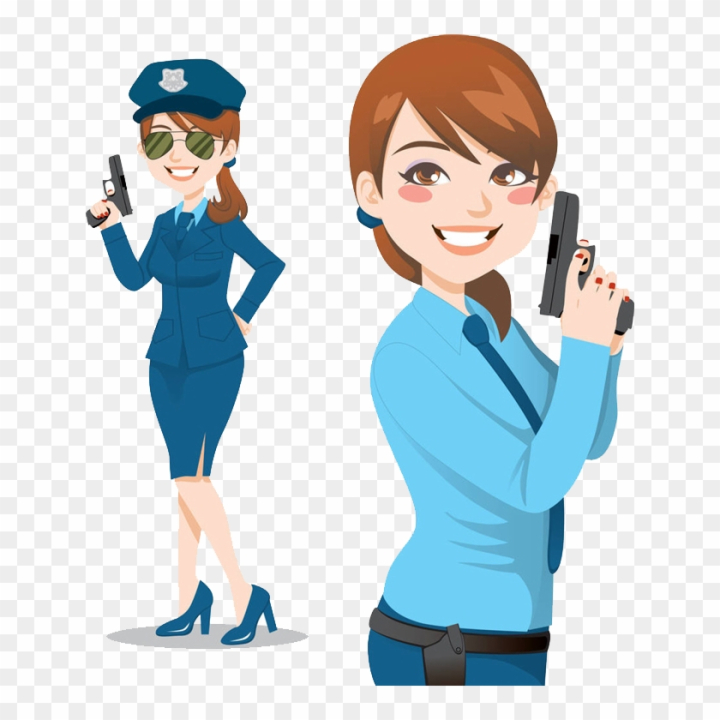Female law enforcement agent Black and White Stock Photos & Images - Alamy
