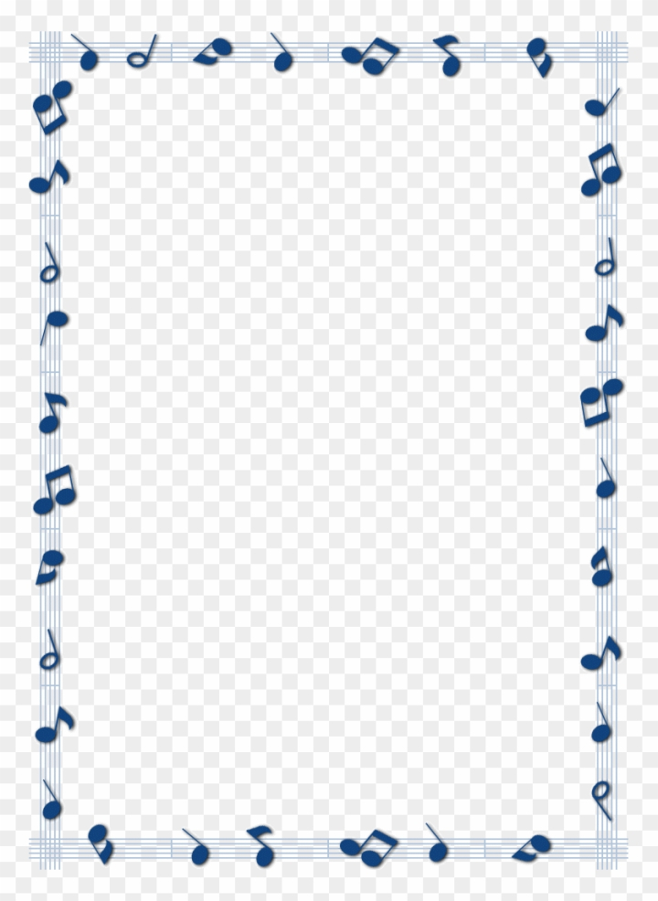 music note border clipart