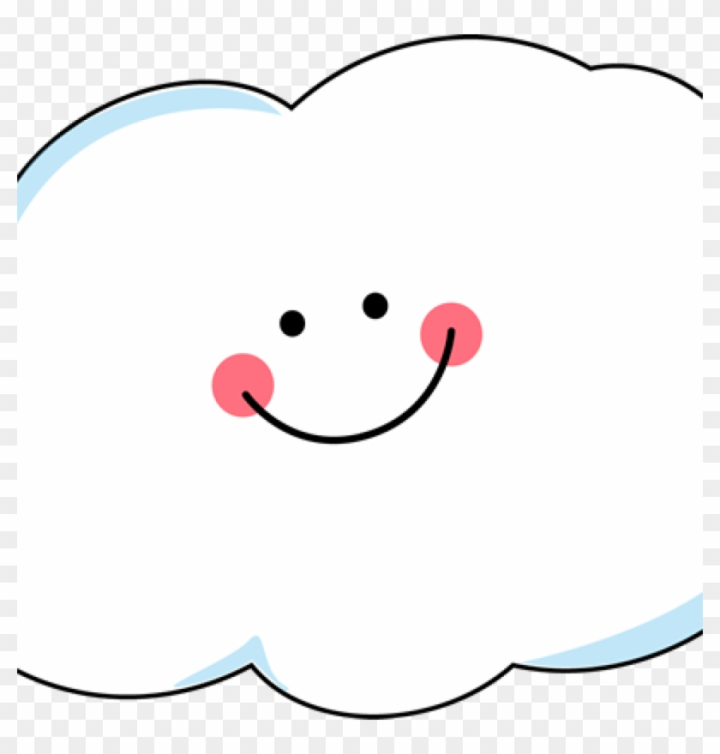 happy cloud clipart