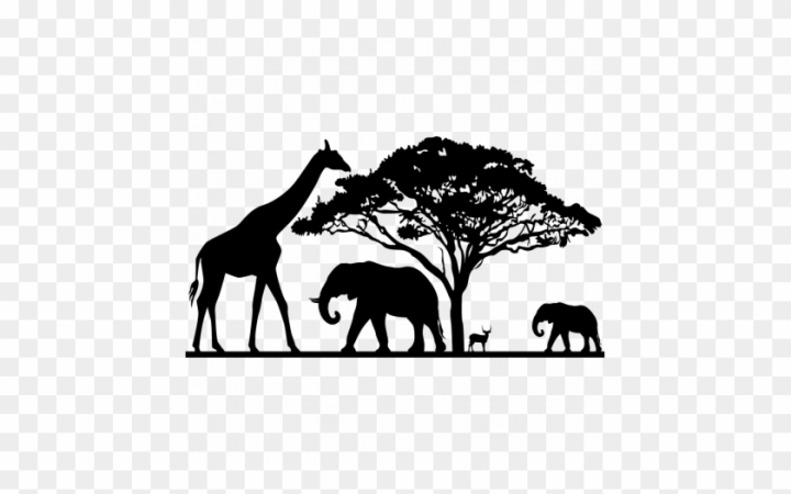 free clipart africa silhouette