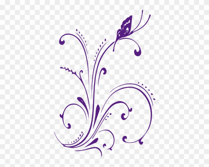 purple wedding clip art