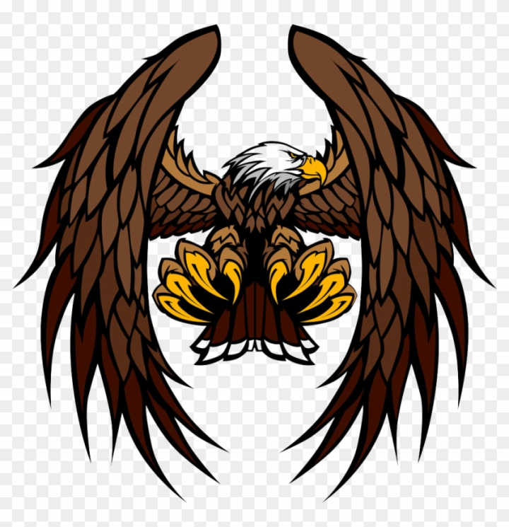 Free: Bald Eagle Clip Art - Dream League Soccer Import Logo 