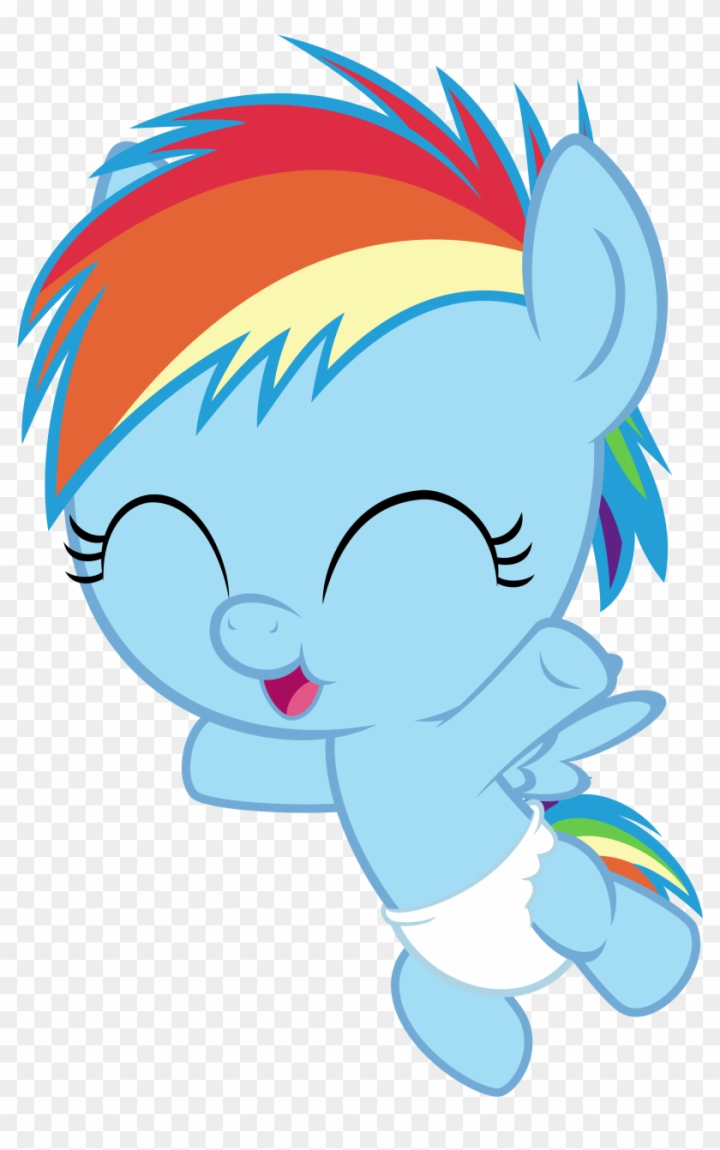 Free: Sollace, Baby, Baby Dash, Baby Pony, Cute, Dashabetes, - My Little  Pony Baby Rainbow Dash 