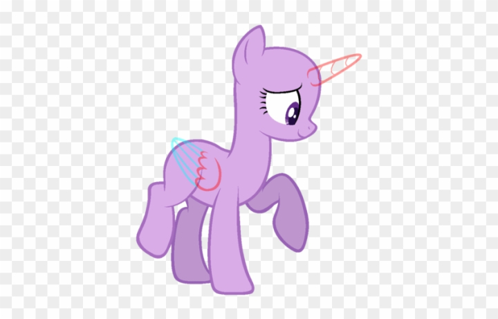 mlp base female unicorn
