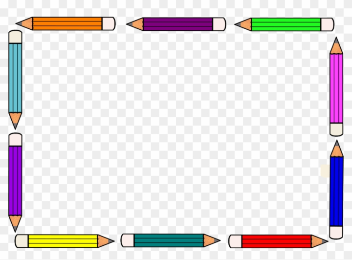 pencil border designs