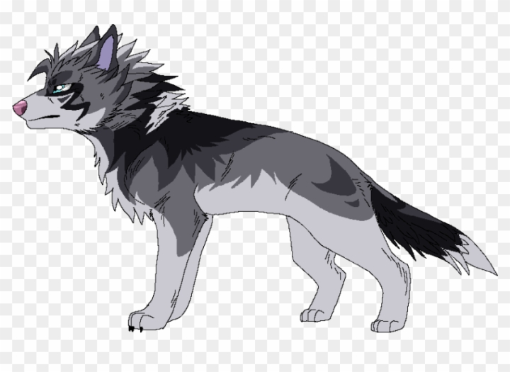 Grey Puppy By Wolves  Anime Wolf No Background  1024x693 PNG Download   PNGkit