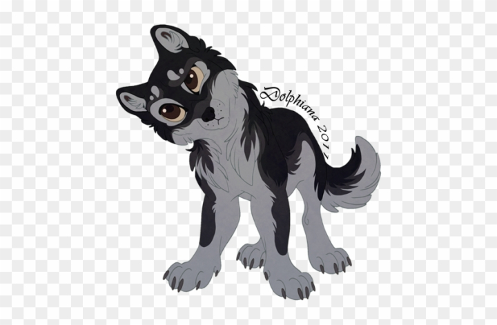 Photo Zeldawolf1 - Wolf Pup Drawing Anime, HD Png Download - 1024x819  (#3469377) - PinPng