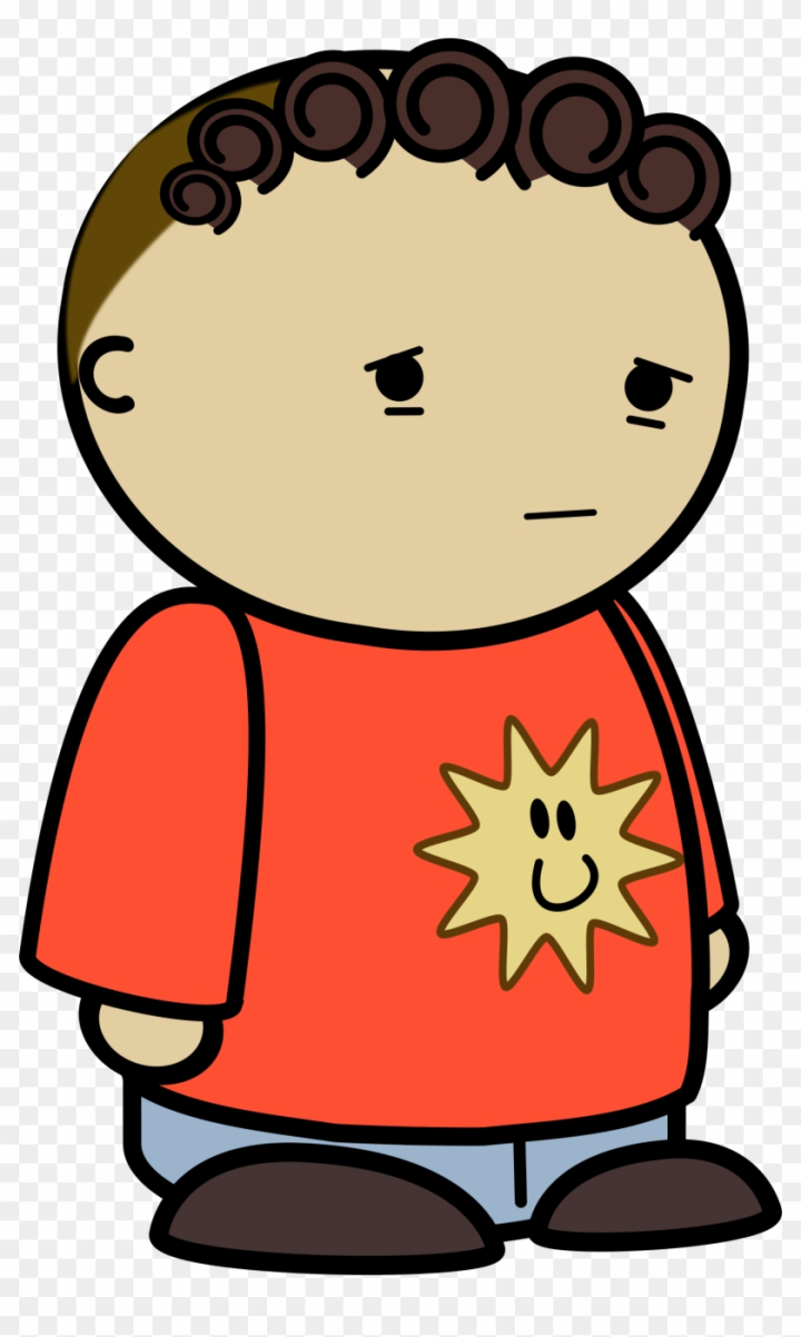 Free: Sad Cartoon People 11, Buy Clip Art - Angry Character 