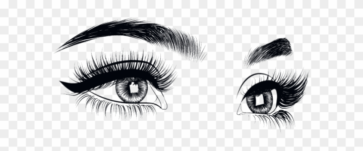 How to draw Eyelashes With Pictures Closed Eye Makeup