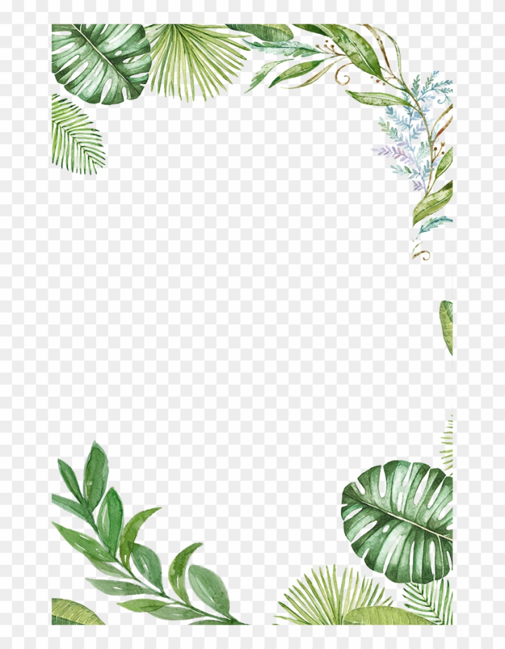 tropical leaf clip art